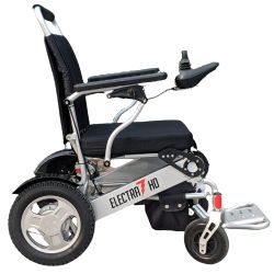 Electra 7 Wide HD Folding Power Wheelchair by Discover My Mobility